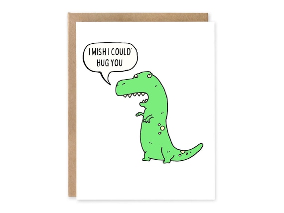 I wish I could hug you  Funny Friendship Card  / Funny Card / Best Friend GIFT / Greeting Card