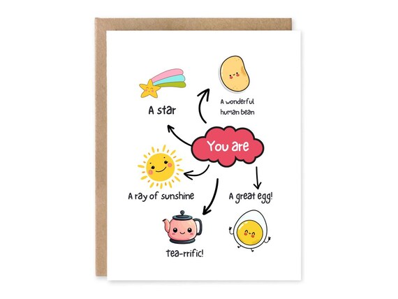 Birthday Card | Good Vibes | Encouragement Card