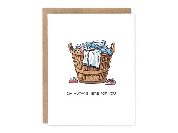 Funny Friendship Card / I’m Always Here For You / Funny Card / Best Friend GIFT / Card