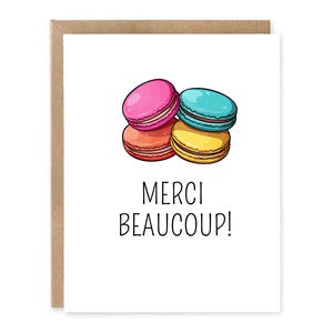 Carte de remerciement Merci Beaucoup, carte de remerciement pour agent immobilier, carte de remerciement pour agent immobilier