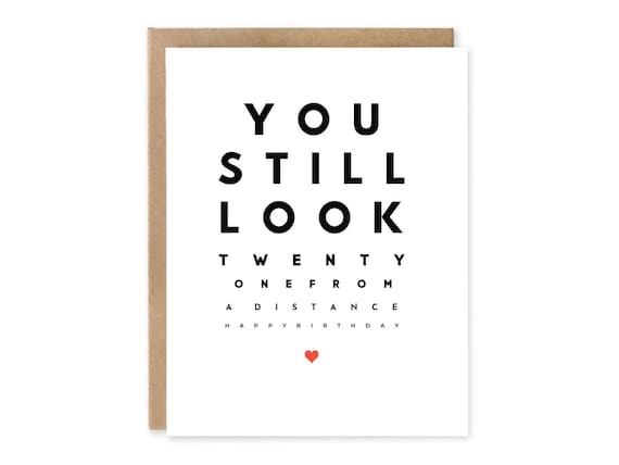 Funny Birthday Card For Him, Funny Birthday Card For Her, Funny Birthday Card For Dad, Funny Birthday Card For Mom, Getting Old Card