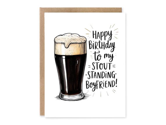 F1 Racing Car Happy Birthday Card For Boyfriend