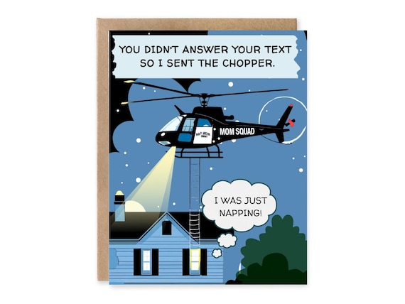 Funny Happy Birthday Card.