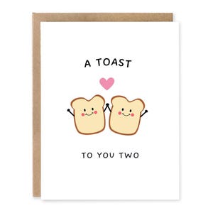 Cute Card for Son or Daughter, Best Friends Card, Wedding Anniversary Greeting Card