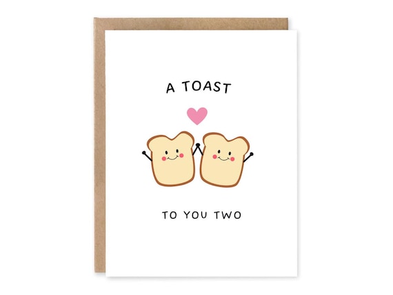 Cute Card for Son or Daughter, Best Friends Card, Wedding Anniversary Greeting Card