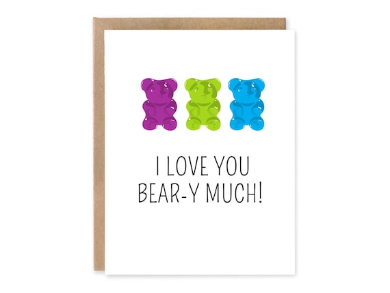I Love You Bear-y Much
