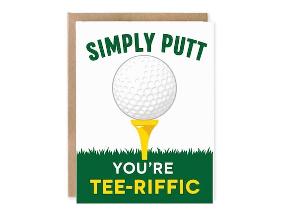 Golf Card for Boyfriend