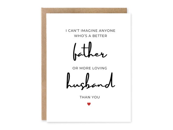 Birthday Card For Husband, Anniversary Card for Husband, Happy Birthday Card For Him, Birthday Gift For Him, Anniversary Gift For Him