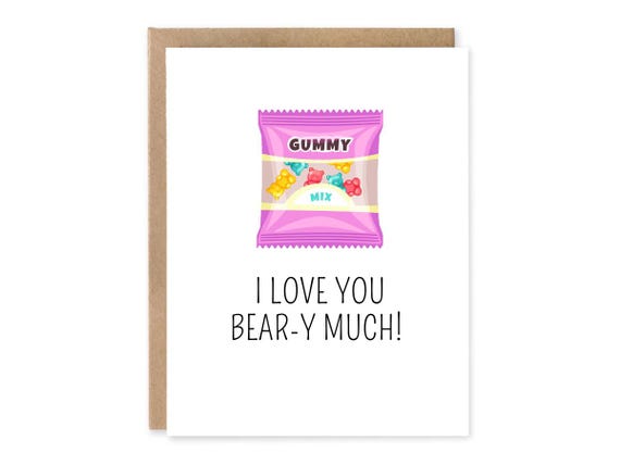 I Love You Bear-y Much