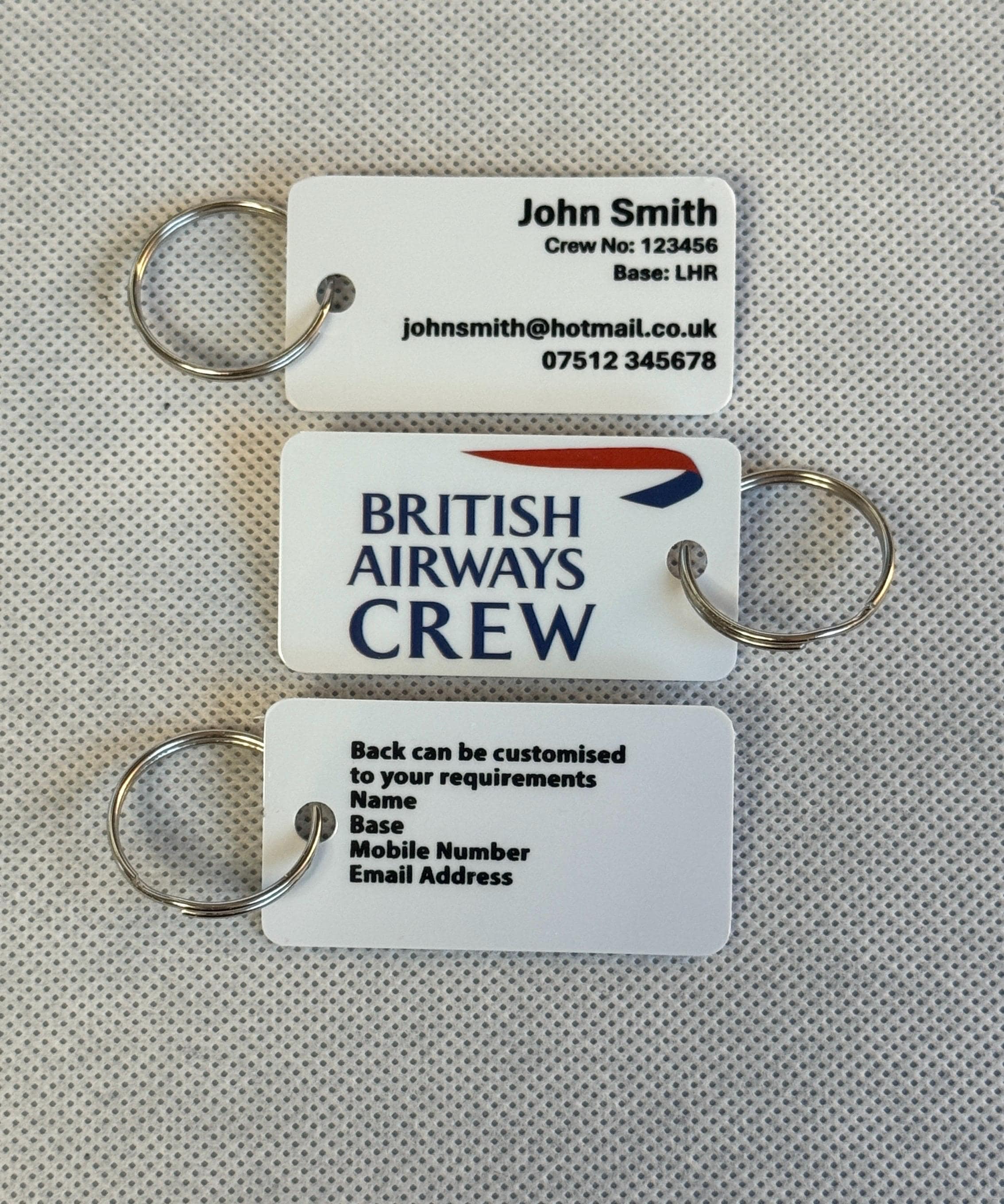 Airline crew tag - Etsy 日本