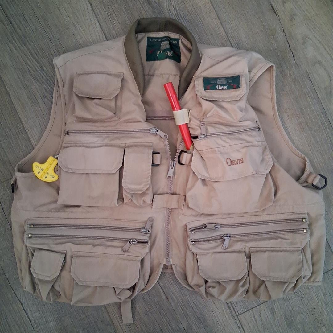 Orvis fishing vest - Etsy 日本