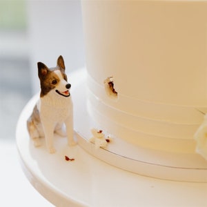 Personalized custom dog wedding cake topper , pet CakeTopper，Pets Birthday，cat caketopper , Anniversary pet，dog Figurines