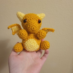 Custom Crochet Baby Dragon Plush/Amigurumi