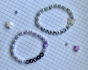 customizable pearl bracelets !