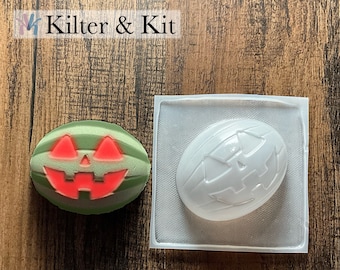 Jack-O-Melon Mold | Bath Bomb Mold | Plastic Mold | Soap Mold | Craft Mold | Candle Mold | Bubble Bath Mold 8