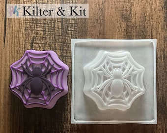 Spider Web Mold | Bath Bomb Mold | Plastic Mold | Soap Mold | Craft Mold | Candle Mold | Bubble Bath Mold 113