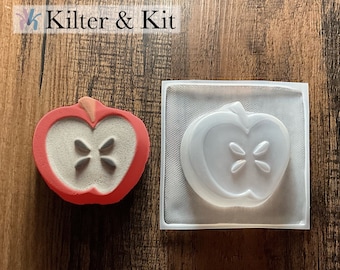 Apple Mold | Bath Bomb Mold | Plastic Mold | Soap Mold | Craft Mold | Candle Mold | Bubble Bath Mold 111