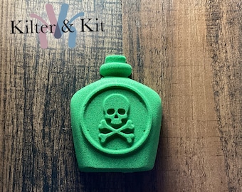 Poison Bottle Mold | Bath Bomb Mold | Plastic Mold | Soap Mold | Bubble Bath Mold | Craft Mold 81