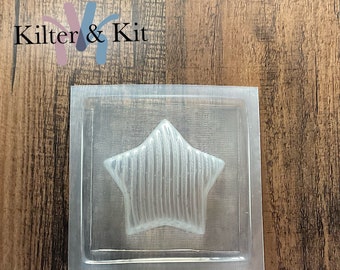 Wavy Star Mold | Bath Bomb Mold | Plastic Mold | Soap Mold | Bubble Bath Mold | Craft Mold 02