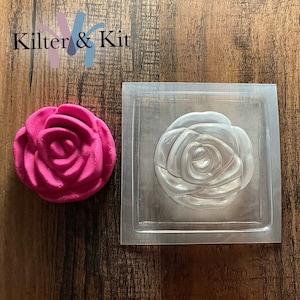 12cm Rose Girl 3D Silicone Mold for Making Candles, Resin, Soap