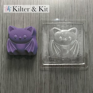 Bat Mold: Bath Bomb, Soap, Candle, Clay Crafting (3 inch, 4.05 oz.)