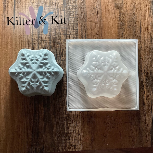 Snowflake Mold | Bath Bomb Mold | Plastic Mold | Soap Mold | Bubble Bath Mold 48