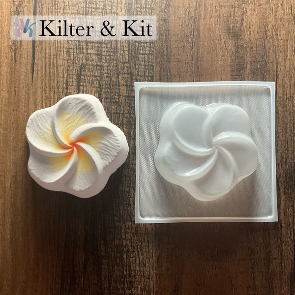 Plumeria Flower Mold | Bath Bomb Mold | Plastic Mold | Soap Mold | Craft Mold | Candle Mold | Bubble Bath Mold 96