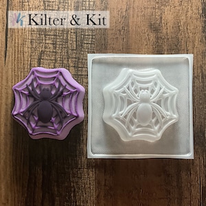 Spider Web Mold: Bath Bomb, Soap, Candle, Resin (4.55 oz)