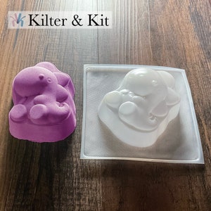 Kawaii Dinosaur Mold | Bath Bomb Mold | Plastic Mold | Soap Mold | Craft Mold | Candle Mold | Bubble Bath Mold 98 image 2