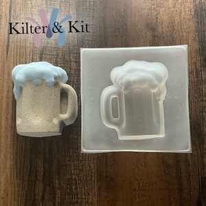 Beer Mug Mold | Bath Bomb Mold | Plastic Mold | Soap Mold | Craft Mold | Candle Mold | Bubble Bath Mold 69 zdjęcie 3