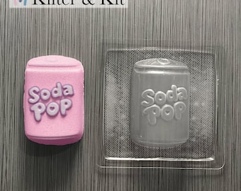 Soda Pop Mold | Bath Bomb Mold | Plastic Mold | Soap Mold | Craft Mold | Candle Mold | Bubble Bath Mold 158