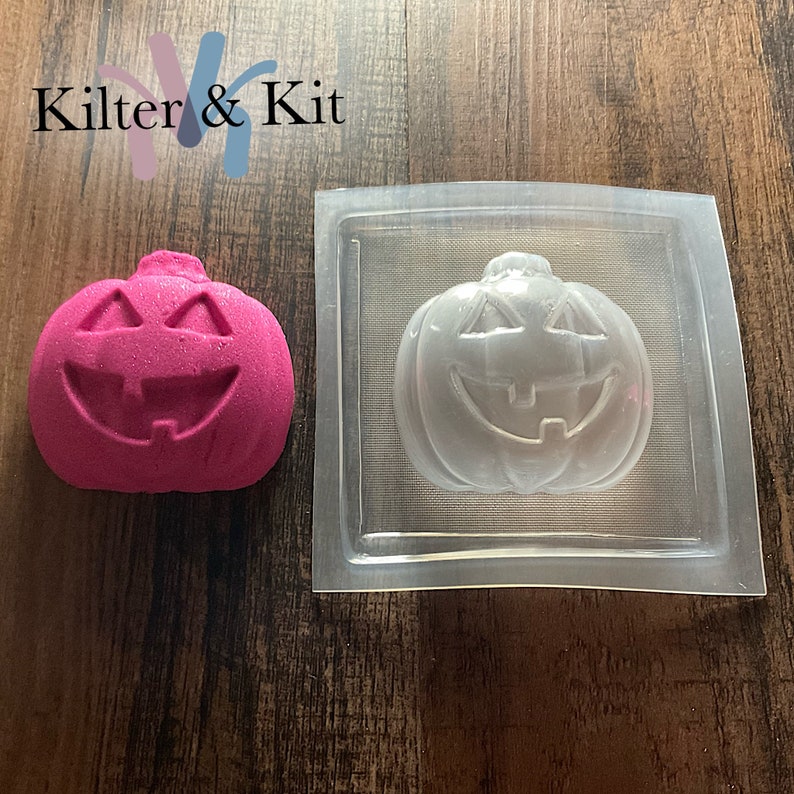 Pumpkin Mold | Bath Bomb Mold | Plastic Mold | Soap Mold | Bubble Bath Mold | Craft Mold 41 image 2