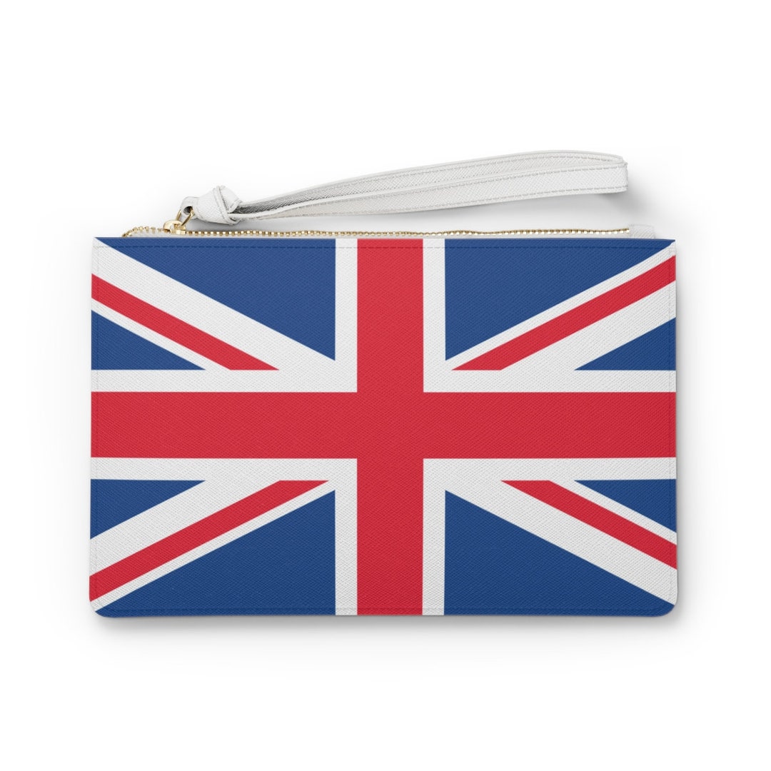 British Flag Clutch Bag Union Jack Clutch Bag Etsy