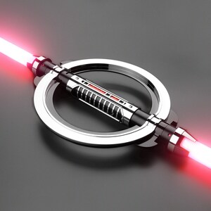 Grand Inquisitor Replica Lightsaber with Saber Case, Hilt Stand, Blade Plugs