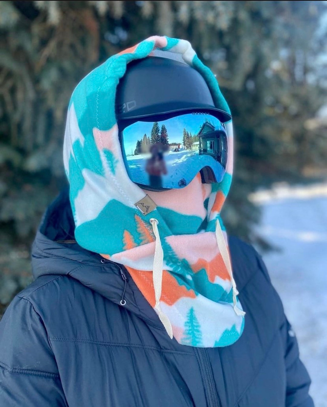 Hoodskis Nature Helmet Hoods - Etsy Canada