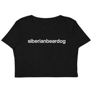 siberianbeardog Crop Top