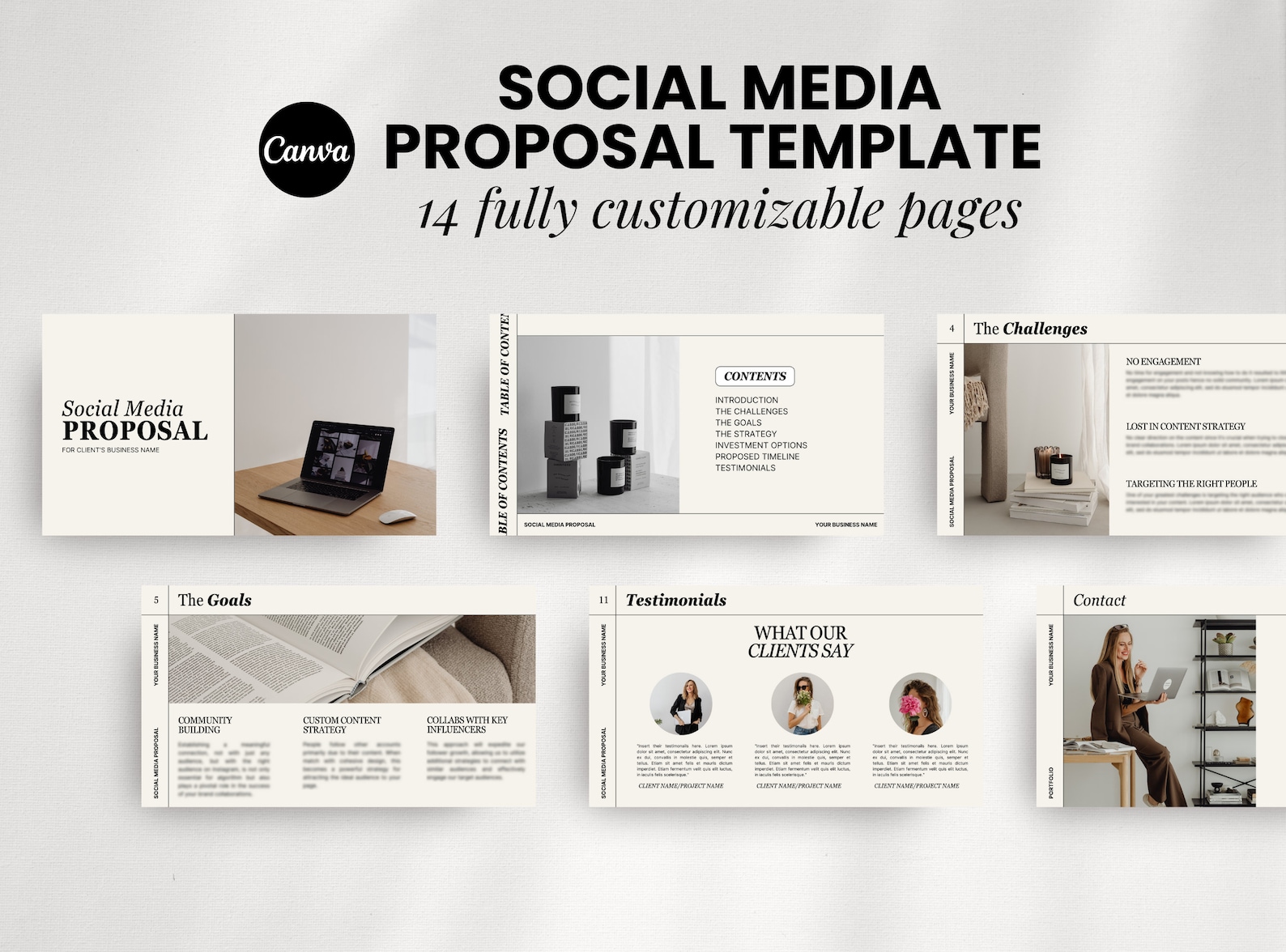Image 16 for Social Media Proposal Template
