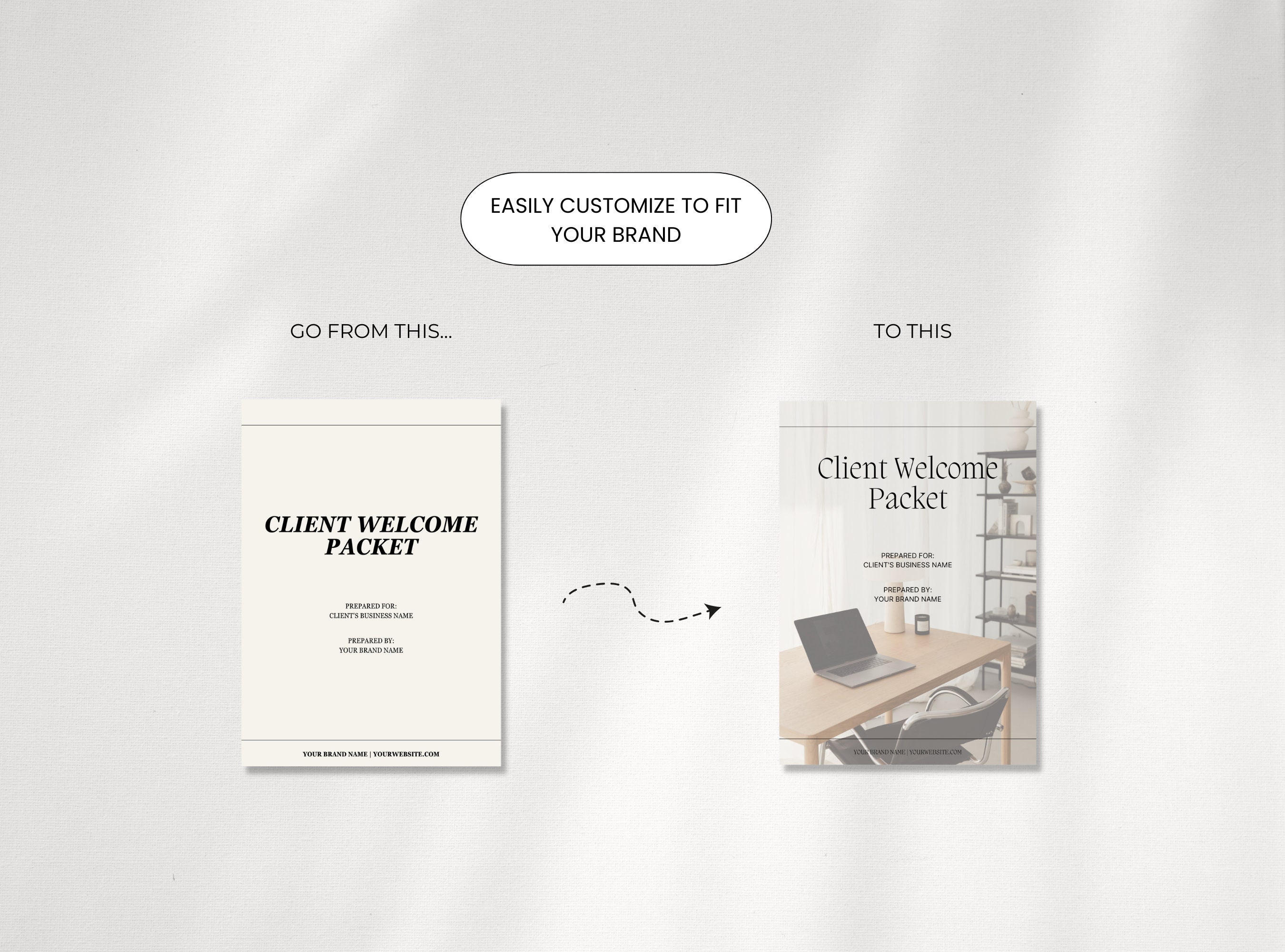 New Client Onboarding Welcome Packet for Social Media Manager, Canva ...