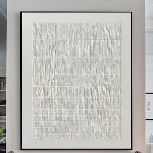 white wall art white plaster wall art white textured wall art white beige art white wall decor white oil painting modern white wall art