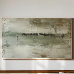 sage green wall art,sage green artwork,wabi sabi wall art,olive green wall art,Green Textured Wabi-sabi Wall Art,green Minimalist wall art