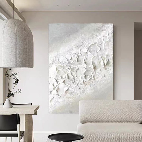 Grey White Wall Art Etsy