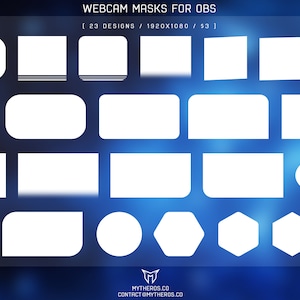 Webcam Masks for OBS / Cam Boxes
