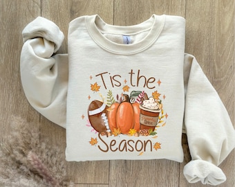 Tis the Season, Fall Sweatshirt, Boho Sweatshirt , Halloween Sweatshirt, Boho Halloween Sweatshirt, Tis the Season Sweatshirt, Fall Shirt