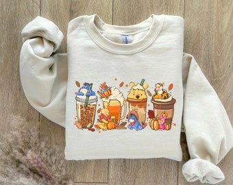 Disney Halloween Sweatshirt, Halloween Sweatshirt, Halloween, Fall Clothing, Halloween Shirt, Sweatshirt, Tops, Fall, Pumpkin, Disney