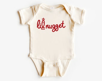 Lil Nugget Onesie, Cute Baby Onesies, Baby Girl Onesie, Baby Boy Onesie, Newborn Gift, Baby Shower Gift, Baby Onesie, New Mom Gift, Onesie