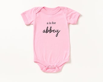 Personalized Baby Onesie, Personalized Name Onesie, Custom Baby Onesie, Custom Name Baby Onesie, Personalized Baby Gift, Custom Baby Gift