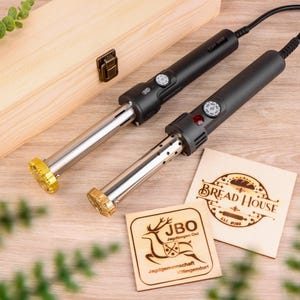 Custom Logo Branding Iron For Wood, Custom Wood Burning Stamp For Woodworking , Electric Wood Stamp Custom , Brand Iron , Bread Stamp