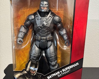 Batman v Superman Armored Batman Action Figure – DC Comics Movie Edition – New in Box – Ages 4+