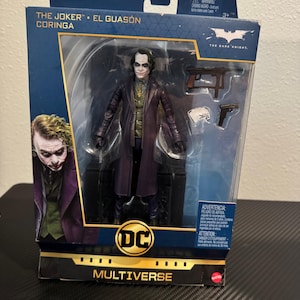 The Joker DC Multiverse Action Figure – The Dark Knight – Heath Ledger Version – Mattel – New in Box
