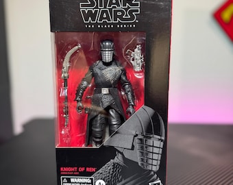 Star Wars Black Series Knight of Ren | 6” Hasbro Action Figure | Rise of Skywalker | New in Box | Star Wars Collector